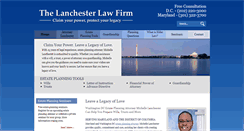 Desktop Screenshot of lanchesterlaw.com